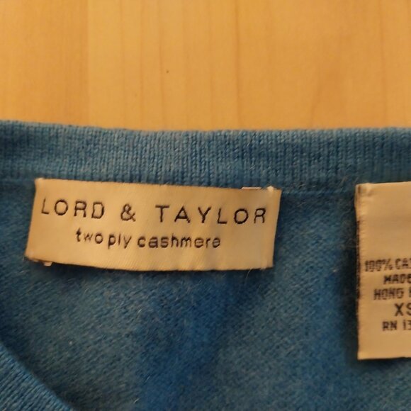 Cashmere BLUE  Petite 100% Blue Soft and Cozy Quality Purrfect XS - Picture 4 of 5